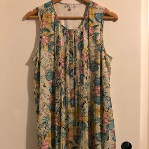 Spring floral dress